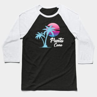 Punta Cana Dainty Beach Baseball T-Shirt